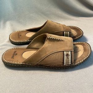 Used margaritaville sandals. Size 12, tan and brown.
